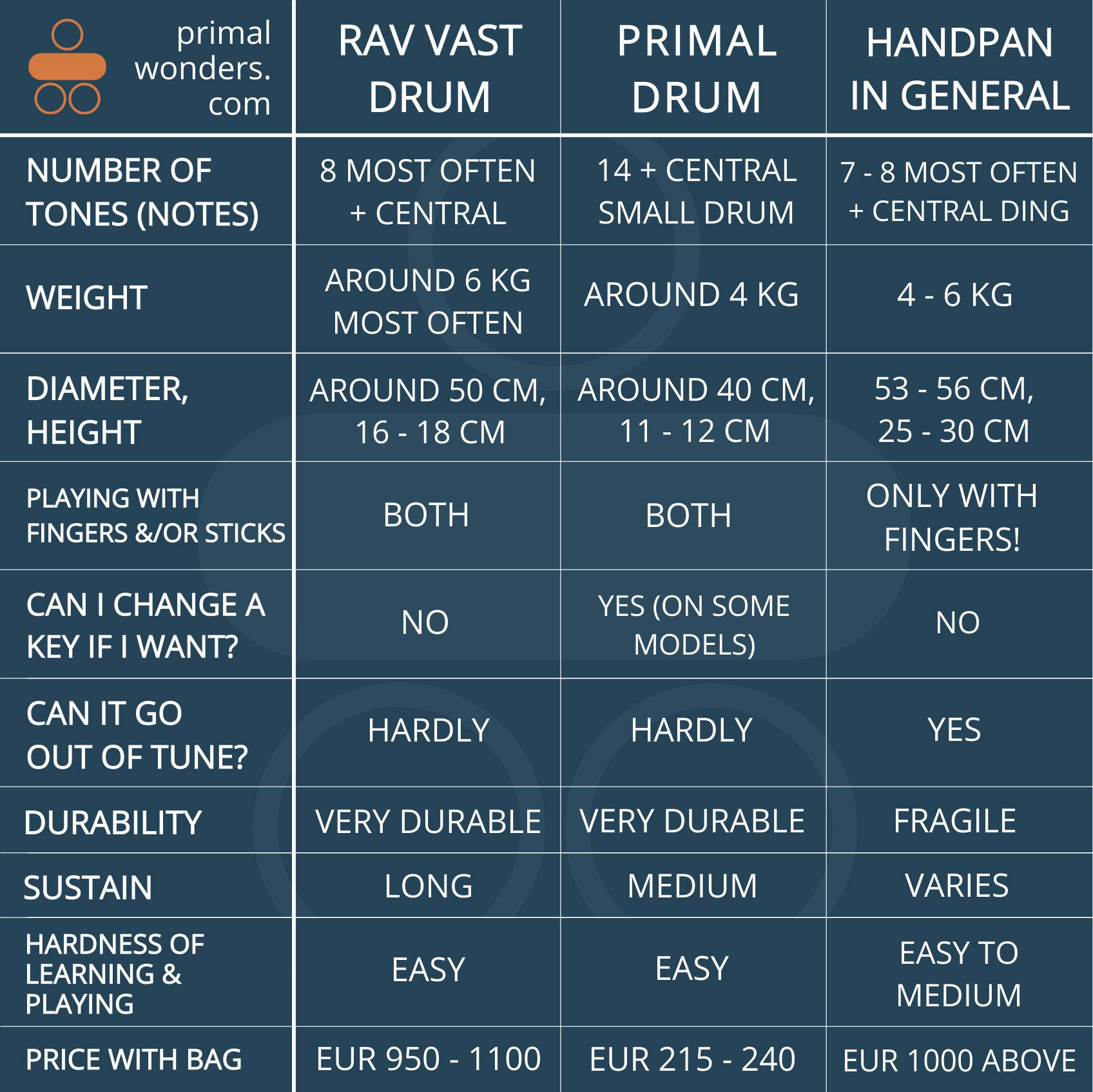 Rav deals vast handpan